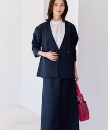 Reflect（リフレクト）の「【単品使い◎】ジャケット＋ナロースカートセット（セットアップ）」