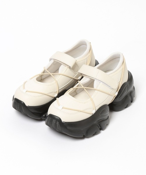 repipi armario（レピピ アルマリオ）の「メリージェーンスニーカー（サンダル・キッズ・ブラック/オフホワイト・LARGE/MEDIUM/SMALL）」の13枚目の写真