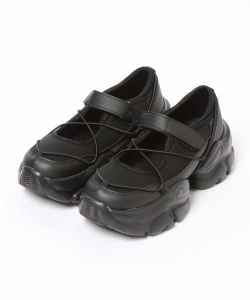 repipi armario（レピピ アルマリオ）の「メリージェーンスニーカー（サンダル・キッズ・ブラック/オフホワイト・LARGE/MEDIUM/SMALL）」の14枚目の写真