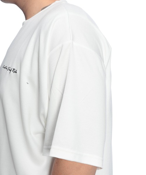B&T CLUB(ビーティークラブ)の「Tシャツ 半袖 メンズ 大きいサイズ ヒヤテック バックプリント クルーネック B&T CLUB (ビーアンドティークラブ)(Tシャツ/カットソー・メンズ・ホワイト/ブルー・X1(3L~4L)/X2(4L~5L)/X3(6L~7L)/X4(8L~9L))」の20枚目の写真