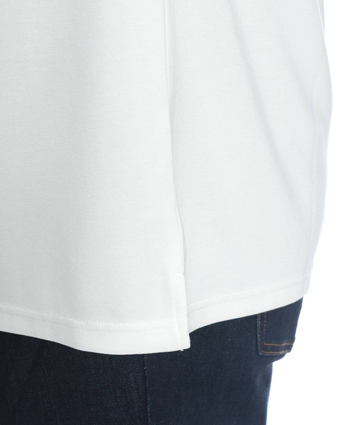 B&T CLUB(ビーティークラブ)の「Tシャツ 半袖 メンズ 大きいサイズ ヒヤテック バックプリント クルーネック B&T CLUB (ビーアンドティークラブ)(Tシャツ/カットソー・メンズ・ホワイト/ブルー・X1(3L~4L)/X2(4L~5L)/X3(6L~7L)/X4(8L~9L))」の21枚目の写真