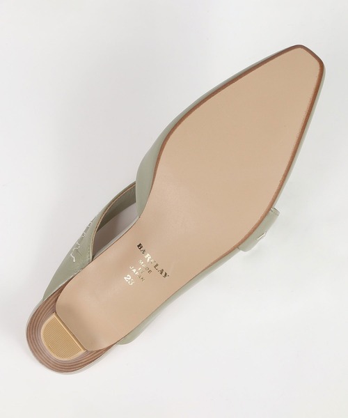 BARCLAY(バークレー)の「BARCLAY(バークレー)斜めベルトミュール(サンダル・レディース・ブラック/アイボリー/カーキ・22cm/22.5cm/23cm/23.5cm/24cm/24.5cm)」の17枚目の写真