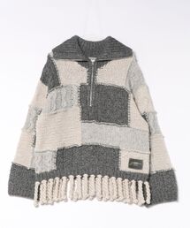GANNI | Wool Cotton Mix Knit Sweater(ニット/セーター)