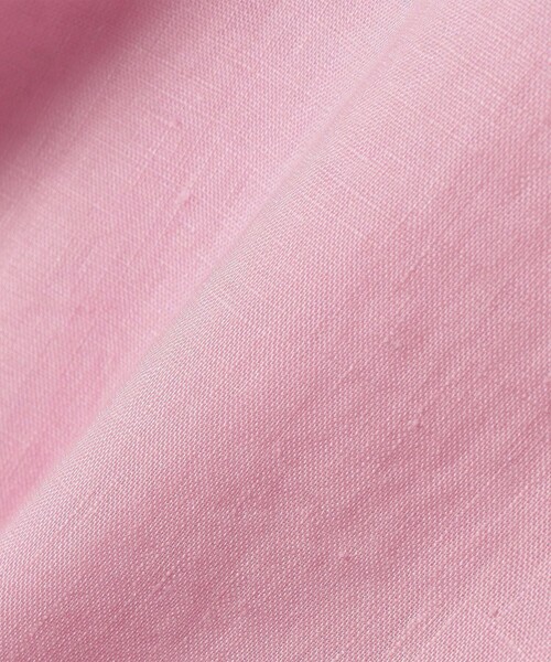 SHIPS Colors(シップス カラーズ)の「SHIPS Colors:〈洗濯機可能〉ユーロリネン (EURO Linen) 2WAY ロングスリーブ シャツ◇(シャツ/ブラウス・レディース・ライトブルー/ピンク/イエロー/ブルー/オフホワイト/ブラック・ONE SIZE)」の17枚目の写真