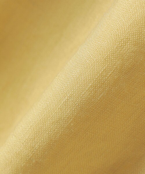 SHIPS Colors(シップス カラーズ)の「SHIPS Colors:〈洗濯機可能〉ユーロリネン (EURO Linen) 2WAY ロングスリーブ シャツ◇(シャツ/ブラウス・レディース・ライトブルー/ピンク/イエロー/ブルー/オフホワイト/ブラック・ONE SIZE)」の20枚目の写真