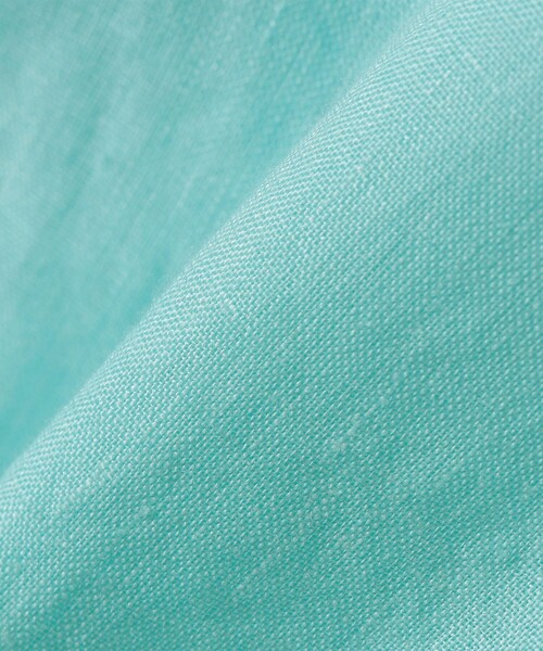 SHIPS Colors(シップス カラーズ)の「SHIPS Colors:〈洗濯機可能〉ユーロリネン (EURO Linen) 2WAY ロングスリーブ シャツ◇(シャツ/ブラウス・レディース・ライトブルー/ピンク/イエロー/ブルー/オフホワイト/ブラック・ONE SIZE)」の21枚目の写真