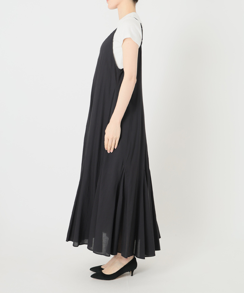 Spick & Span(スピックアンドスパン)の「HYU キャミドレス(ワンピース・レディース・ブラック/ブルー・38/36)」の9枚目の写真