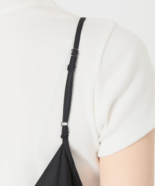 Spick & Span(スピックアンドスパン)の「HYU キャミドレス(ワンピース・レディース・ブラック/ブルー・38/36)」の13枚目の写真