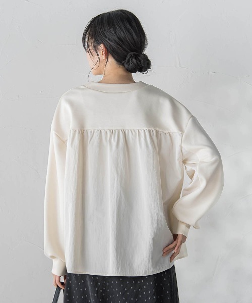 Droite lautreamont(ドロワットロートレアモン)の「【WEB限定】ダンボールカーディガン(カーディガン/ボレロ・レディース・ブラック/オフホワイト・M)」の6枚目の写真