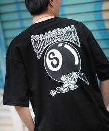 【SIDEWAYSTANCE】半袖ボールプリントTシャツ SIDE23-078/SIDE23-119