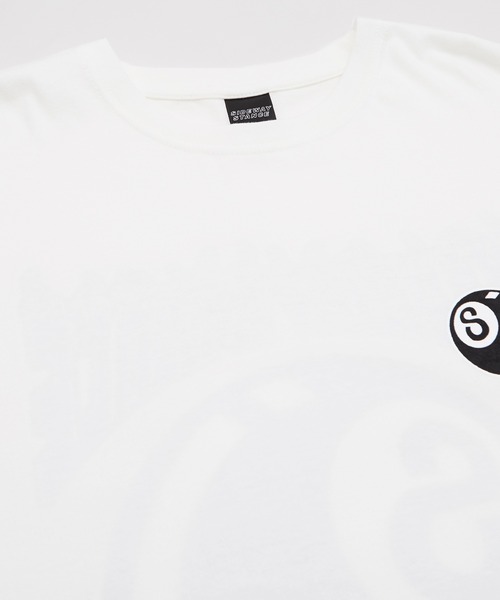 En serio TOKYO(エンソリオトーキョー)の「【SIDEWAYSTANCE】半袖ボールプリントTシャツ SIDE23-078/SIDE23-119(Tシャツ/カットソー・メンズ・パープル/ダークブルー/オートミール/ホワイト/ブラック・SMALL/MEDIUM/LARGE/X-LARGE)」の10枚目の写真