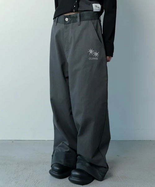 Ada.(エイダ)の「◇COIRIS◇ブランド直輸入正規品/ライセン カモフラージュ柄 ロールアップ コットンパンツ RICENE CAMO ROLL UP COTTON PANTS(その他パンツ・レディース・チャコール・FREE)」の3枚目の写真