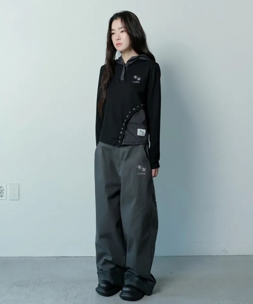 Ada.(エイダ)の「◇COIRIS◇ブランド直輸入正規品/ライセン カモフラージュ柄 ロールアップ コットンパンツ RICENE CAMO ROLL UP COTTON PANTS(その他パンツ・レディース・チャコール・FREE)」の10枚目の写真