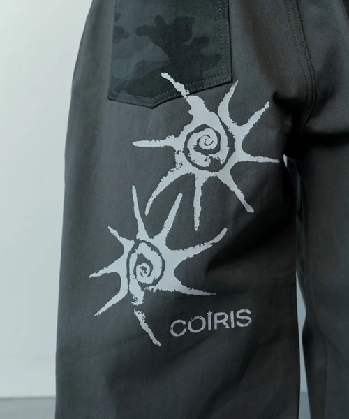 Ada.(エイダ)の「◇COIRIS◇ブランド直輸入正規品/ライセン カモフラージュ柄 ロールアップ コットンパンツ RICENE CAMO ROLL UP COTTON PANTS(その他パンツ・レディース・チャコール・FREE)」の8枚目の写真