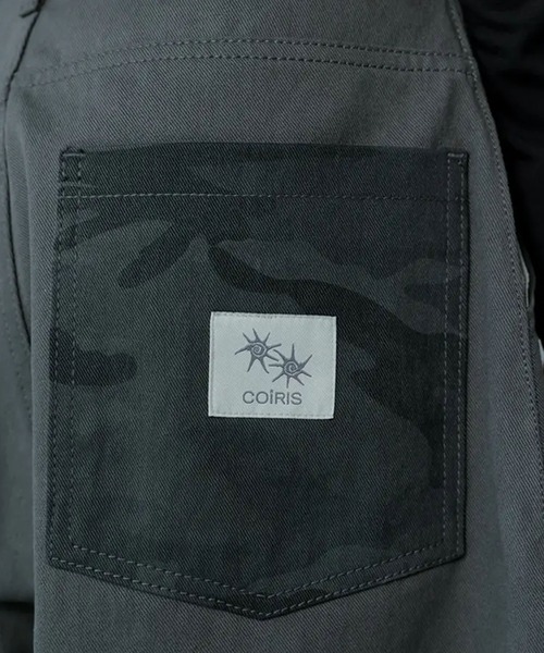 Ada.(エイダ)の「◇COIRIS◇ブランド直輸入正規品/ライセン カモフラージュ柄 ロールアップ コットンパンツ RICENE CAMO ROLL UP COTTON PANTS(その他パンツ・レディース・チャコール・FREE)」の5枚目の写真