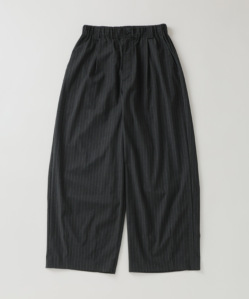 JOURNAL STANDARD（ジャーナルスタンダード）の「TRモダン ワイド スラックス（スラックス・メンズ・スミクロ/ネイビー/ブラック系その他・SMALL/LARGE/MEDIUM）」の9枚目の写真