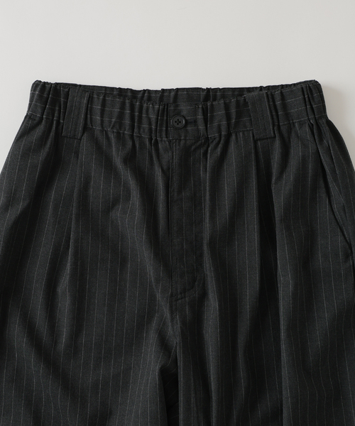 JOURNAL STANDARD（ジャーナルスタンダード）の「TRモダン ワイド スラックス（スラックス・メンズ・スミクロ/ネイビー/ブラック系その他・SMALL/LARGE/MEDIUM）」の10枚目の写真