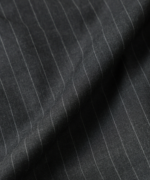 JOURNAL STANDARD（ジャーナルスタンダード）の「TRモダン ワイド スラックス（スラックス・メンズ・スミクロ/ネイビー/ブラック系その他・SMALL/LARGE/MEDIUM）」の16枚目の写真