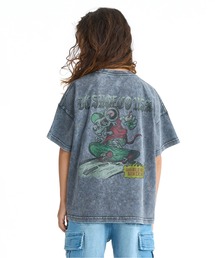 DC SHOES（ディーシーシューズ）の「DC SHOES キッズ 26 KD SPRINT RAT SS Tシャツ 【2026年春夏モデル】/バックプリント半袖Tシャツ（Tシャツ/カットソー）」