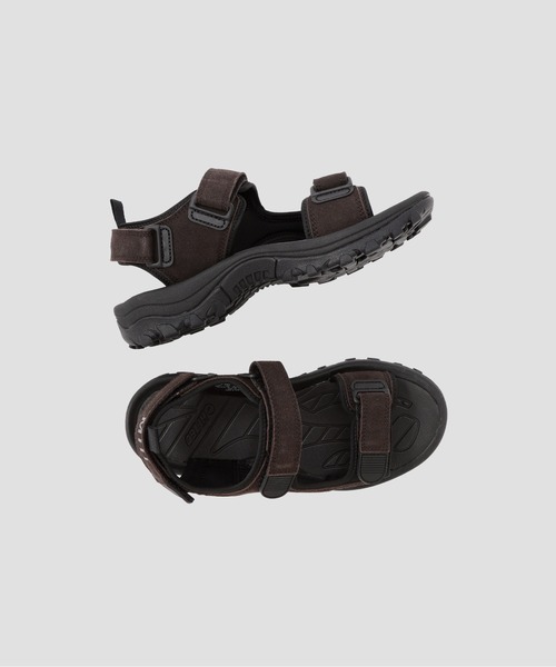 MHL.(エムエイチエル)の「HI-TEC FOR MHL. SANDAL(サンダル・レディース・ダークブラウン・25/24/23)」の1枚目の写真