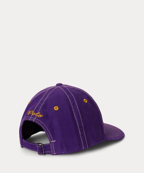 シャモア レター ボール キャップ（キャップ）｜POLO RALPH LAUREN