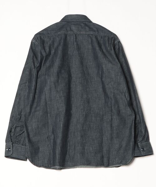 Sanca（サンカ）の「【Sanca】サンカ/  DENIM ARMY SHIRTS（シャツ/ブラウス・メンズ・インディゴブルー・1/2/3）」の2枚目の写真
