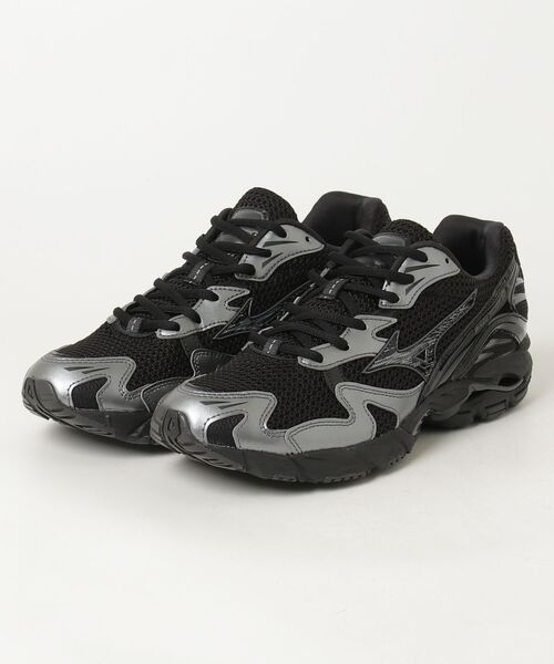 MIZUNO(ミズノ )の「WAVE RIDER 10(スニーカー・メンズ・ブラック・27.0cm/26.5cm/28.5cm/28.0cm/27.5cm)」の1枚目の写真