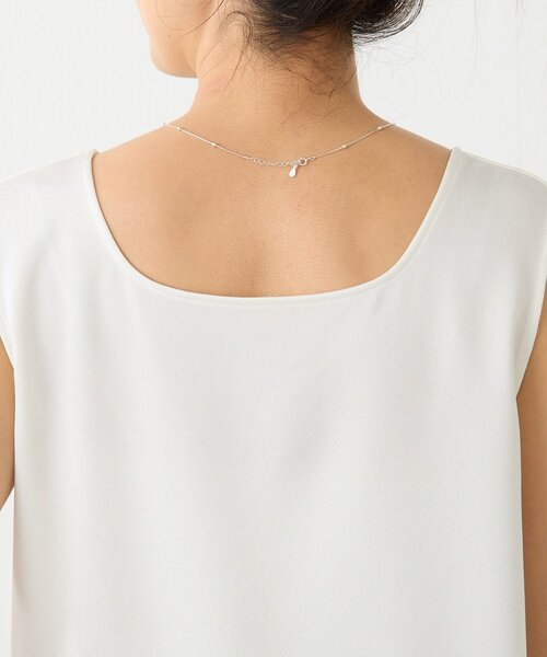 LIVETART（リヴェタート）の「サテンタンク《LIVETART》（シャツ/ブラウス・レディース・ホワイト・FREE）」の10枚目の写真