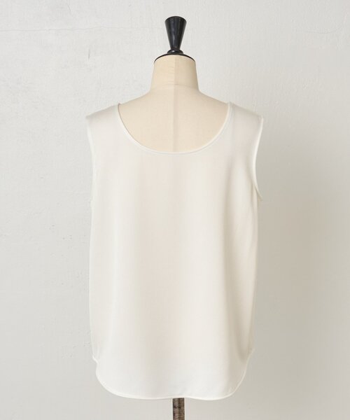 LIVETART（リヴェタート）の「サテンタンク《LIVETART》（シャツ/ブラウス・レディース・ホワイト・FREE）」の16枚目の写真