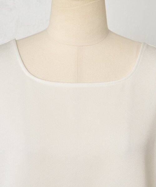 LIVETART（リヴェタート）の「サテンタンク《LIVETART》（シャツ/ブラウス・レディース・ホワイト・FREE）」の17枚目の写真