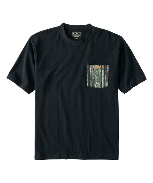 L.L.Bean(エルエルビーン)の「ボクシー・ティ、ポケット・グラフィック 米国フィット・レギュラー(Tシャツ/カットソー・メンズ・ブラック/ネイビー/ベージュ系/ホワイト・X-LARGE/LARGE/MEDIUM/SMALL)」の3枚目の写真