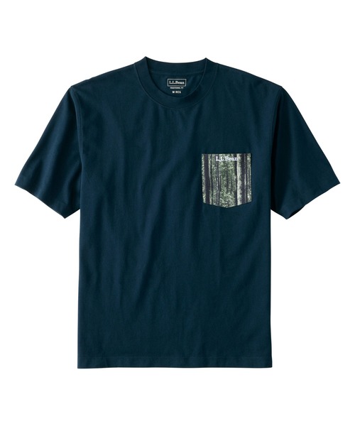 L.L.Bean(エルエルビーン)の「ボクシー・ティ、ポケット・グラフィック 米国フィット・レギュラー(Tシャツ/カットソー・メンズ・ブラック/ネイビー/ベージュ系/ホワイト・X-LARGE/LARGE/MEDIUM/SMALL)」の6枚目の写真
