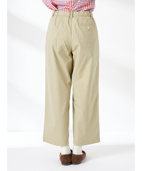 McGREGOR(マックレガー)の「セミワイドクロップドパンツ(その他パンツ・レディース・ベージュ/ネイビー・M/L)」の5枚目の写真