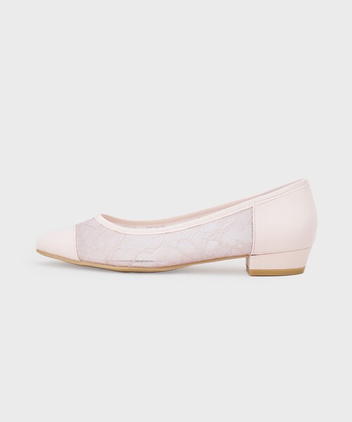 ESPERANZA(エスペランサ)の「ローヒールレースパンプス(パンプス・レディース・ピンク系7/ブラック系2・22.5cm/23.0cm/23.5cm/24.0cm/24.5cm/25.0cm)」の11枚目の写真