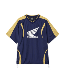 Color Block Short Sleeve Navy