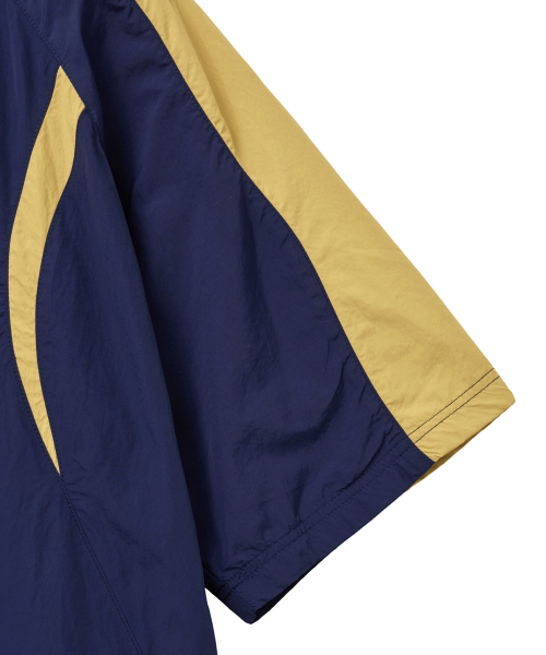 PHYPS MOTORCYCLE（フィップスモーターサイクル）の「Color Block Short Sleeve Navy（Tシャツ/カットソー・レディース・その他・X-LARGE/LARGE/MEDIUM/SMALL）」の4枚目の写真