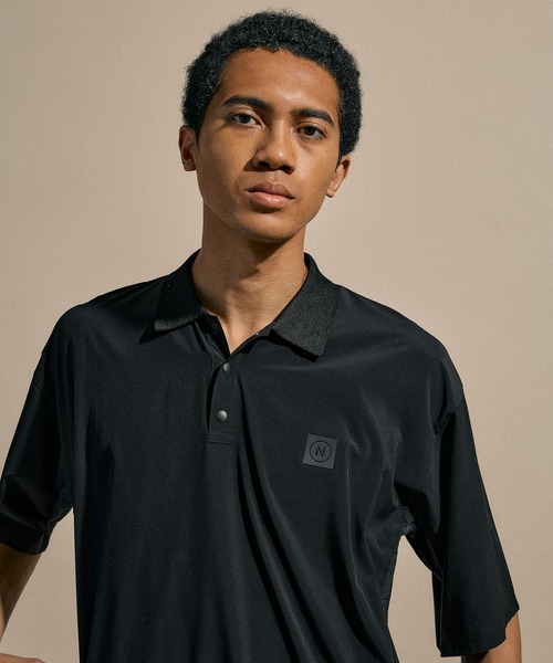 NUMERALS]PANEL SHORT SLEEVE POLO SHIRT（ポロシャツ）｜NUMERALS