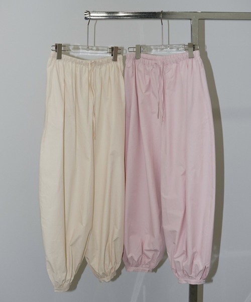 chuclla（チュクラ）の「バルーンワイドパンツ chw26s197（その他パンツ・レディース・ピンク/アイボリー・M/S）」の19枚目の写真