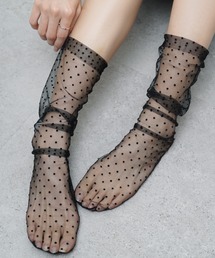 Chillfar（チルファー）の「ジャガードドットシアーソックス（ソックス/靴下）」
