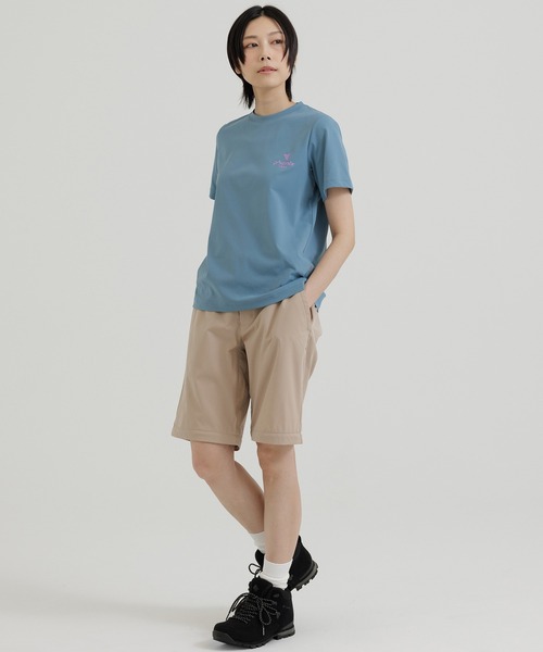 phenix outdoor(フェニックスアウトドア)の「phenix outdoor(フェニックスアウトドア) 【WOMENS】PHENIX BACK PRINT T-SHIRTS / フェニックス バックプリントTシャツ(Tシャツ/カットソー・レディース・オフホワイト/クリアブルー/ネイビー・S/M/L/XL)」の22枚目の写真