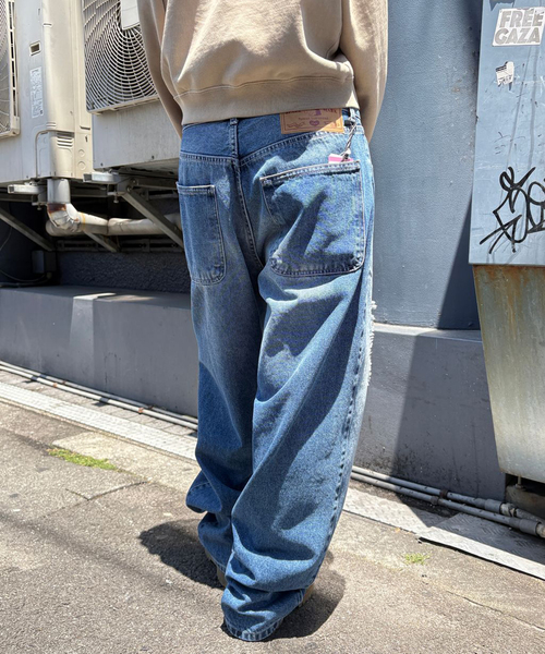 Carne Bollente(カルネボレンテ)の「【Carne Bollente/カルネボレンテ】 Love Pants Gone Wild(デニムパンツ・レディース・ネイビー・26cm)」の4枚目の写真