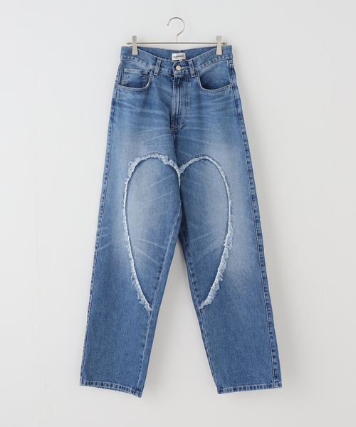 Carne Bollente(カルネボレンテ)の「【Carne Bollente/カルネボレンテ】 Love Pants Gone Wild(デニムパンツ・レディース・ネイビー・26cm)」の5枚目の写真