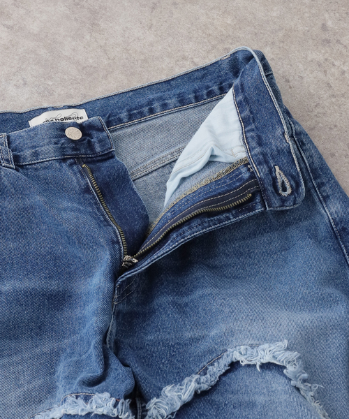 Carne Bollente(カルネボレンテ)の「【Carne Bollente/カルネボレンテ】 Love Pants Gone Wild(デニムパンツ・レディース・ネイビー・26cm)」の14枚目の写真