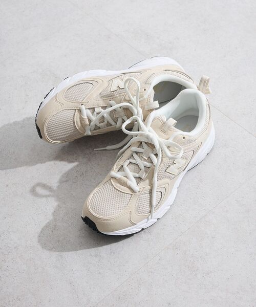 EU,US NEW BALANCE(イーユーユーエスニューバランス)の「●NEW BALANCE 408(スニーカー・レディース・ホワイト/ライトグレー・23.5cm/24.5cm)」の2枚目の写真