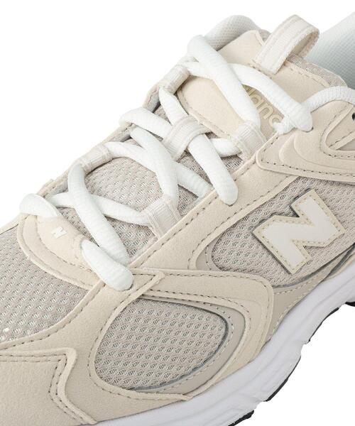 EU,US NEW BALANCE(イーユーユーエスニューバランス)の「●NEW BALANCE 408(スニーカー・レディース・ホワイト/ライトグレー・23.5cm/24.5cm)」の6枚目の写真