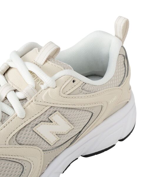 EU,US NEW BALANCE(イーユーユーエスニューバランス)の「●NEW BALANCE 408(スニーカー・レディース・ホワイト/ライトグレー・23.5cm/24.5cm)」の5枚目の写真