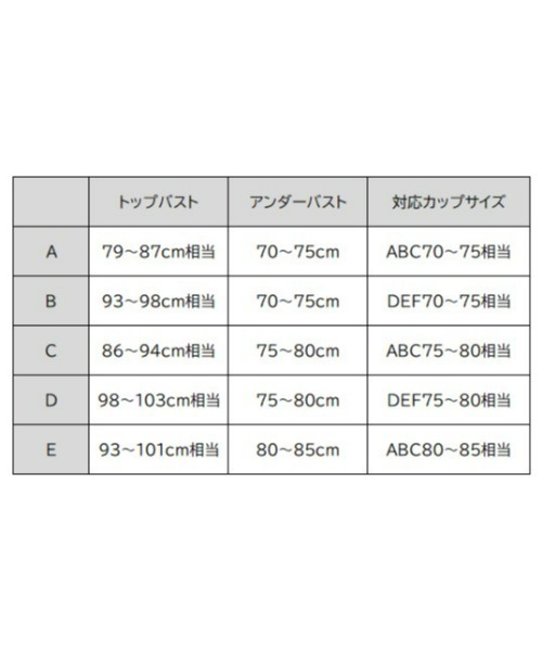 nissen（ニッセン）の「Sheerly　ノンワイヤーギャザーハーフトップ（ブラジャー・レディース・ブラック・A/B/C/D/E）」の14枚目の写真