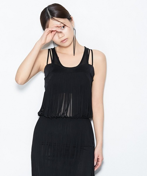 nissen（ニッセン）の「Sheerly　ノンワイヤーギャザーハーフトップ（ブラジャー・レディース・ブラック・A/B/C/D/E）」の10枚目の写真