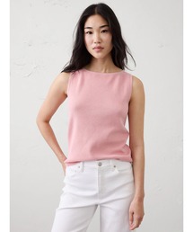 BANANA REPUBLIC FACTORY STORE コットン ボートネック セーター タンクトップ