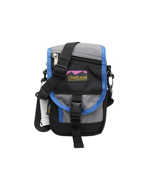 Overland(オーバーランド)の「【OverLand Equipment/オーバーランド・イクイップメント】OL253005/配色ミニショルダーバッグ/アウトドア/ユニセックス【WEB限定】(ショルダーバッグ・メンズ・グレー/ブラック/パープル・フリー)」の12枚目の写真